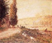 Claude Monet Banks of the Seine at Lavacourt France oil painting artist